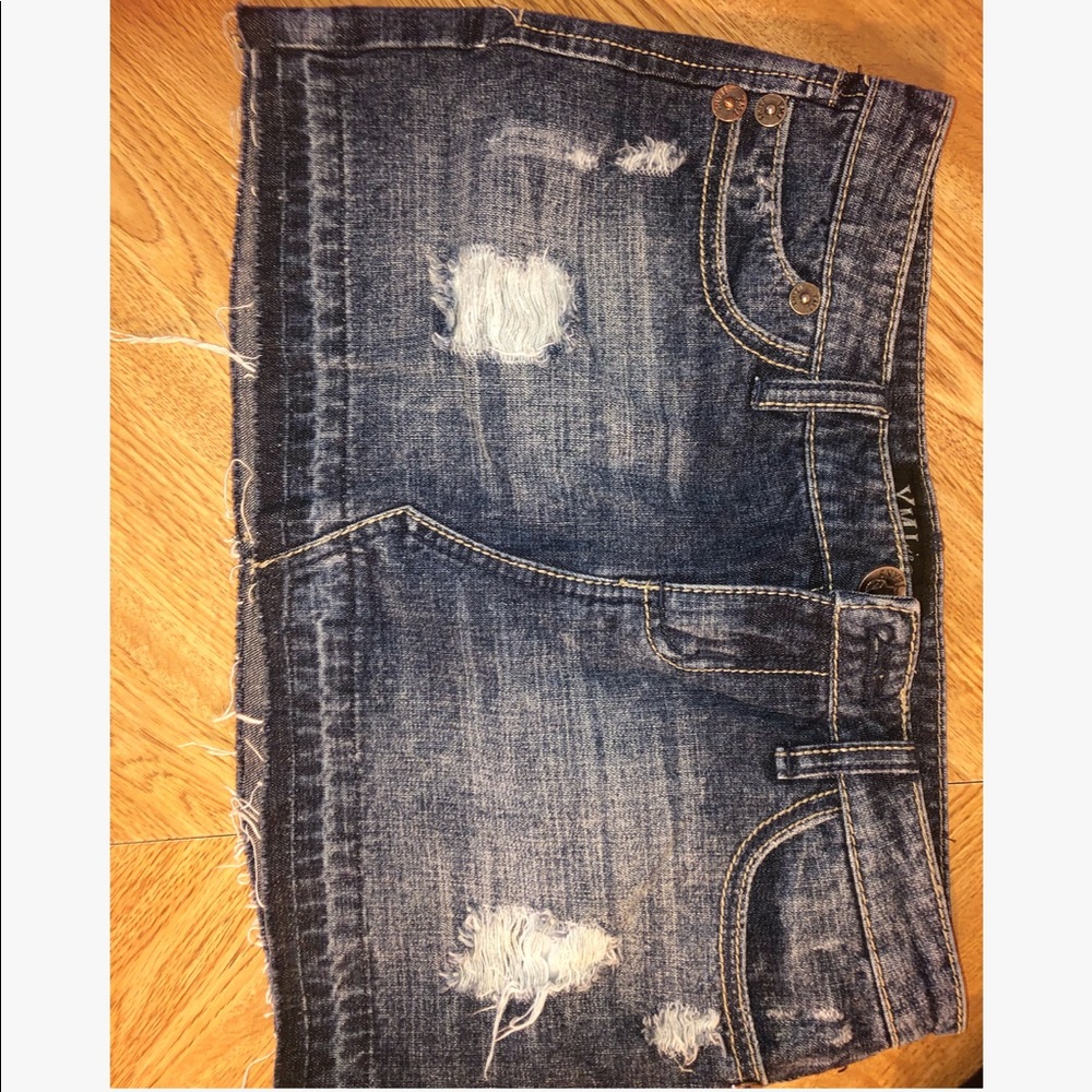Denim skirt